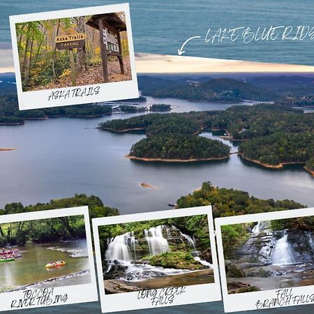 Family Fun-Relax-Mtn View-Game Rm-Hottub Villa บลูริดจ์ ภายนอก รูปภาพ